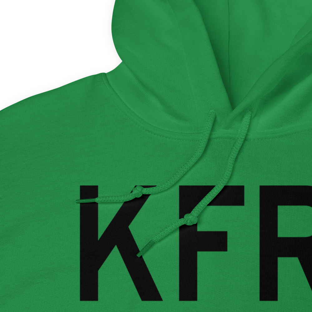 Fort Riley(Junction City) (KFRI) Airport Hoodie Sweatshirt 