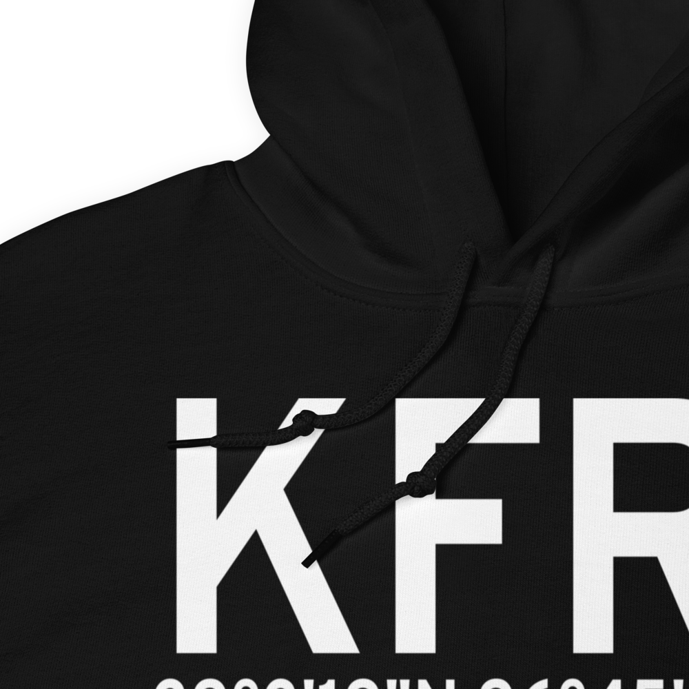 Fort Riley(Junction City) (KFRI) Airport Hoodie Sweatshirt 