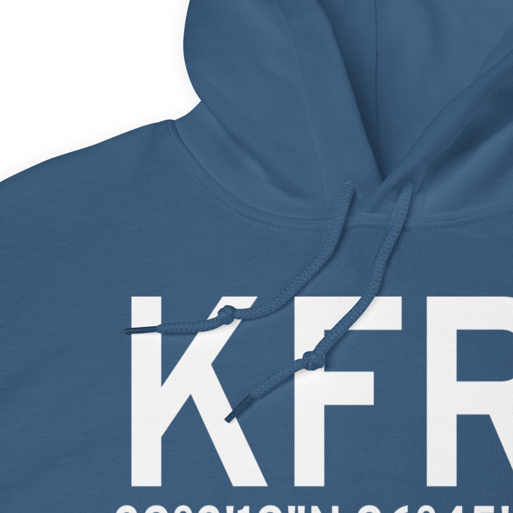 Fort Riley(Junction City) (KFRI) Airport Hoodie Sweatshirt 