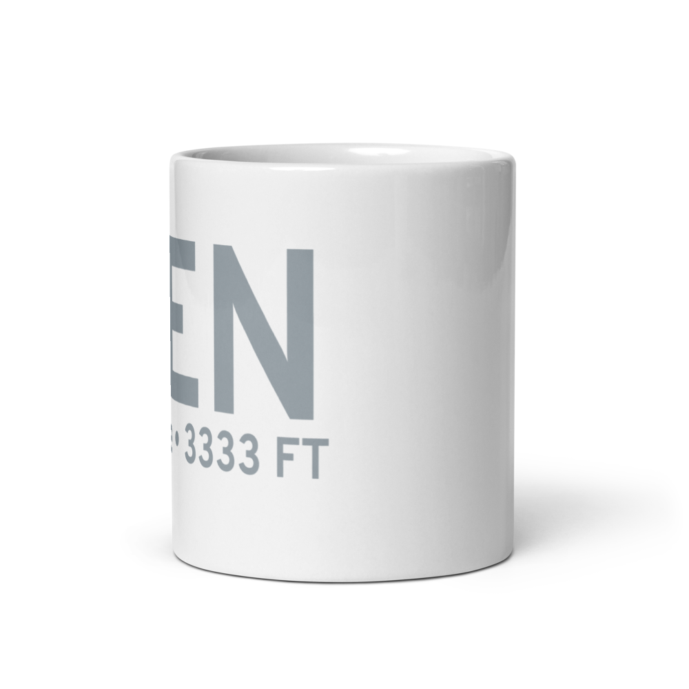 Pine Ridge Airport (KIEN) ICAO Mug 