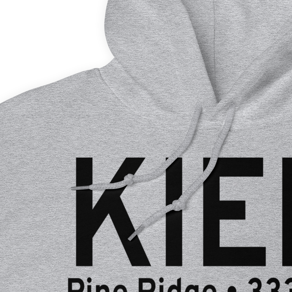 Pine Ridge Airport (KIEN) ICAO Hoodie Sweatshirt 