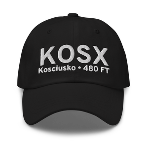 Kosciusko Attala County Airport (KOSX) ICAO Hat