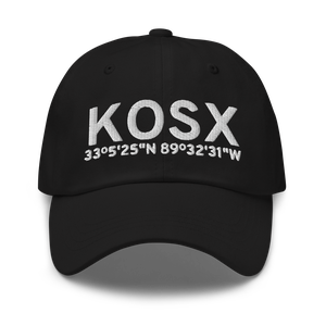 Kosciusko Attala County Airport (KOSX) ICAO Hat