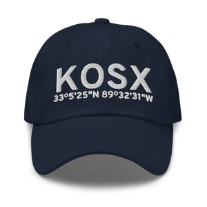 Kosciusko Attala County Airport (KOSX) ICAO Hat