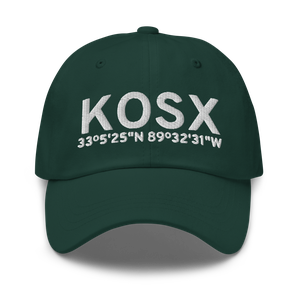 Kosciusko Attala County Airport (KOSX) ICAO Hat