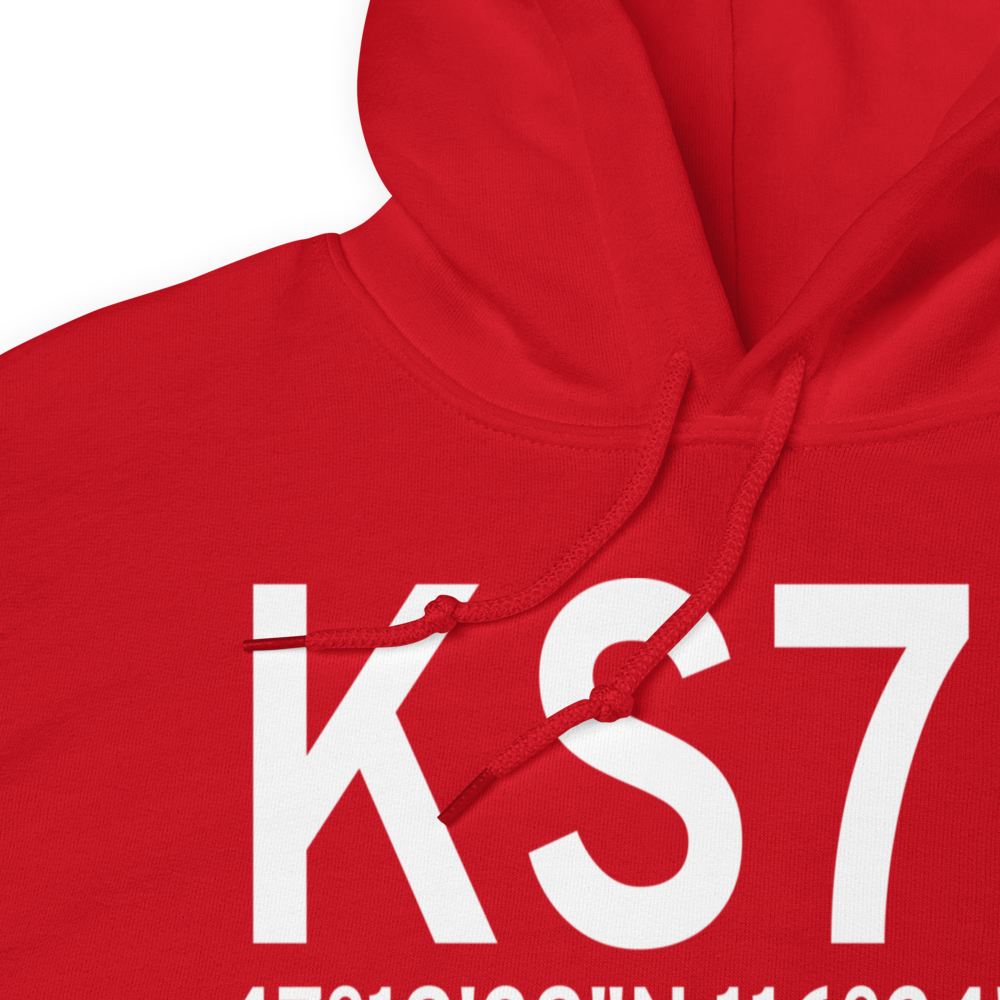 St Maries Municipal Airport (KS72) ICAO Hoodie Sweatshirt 