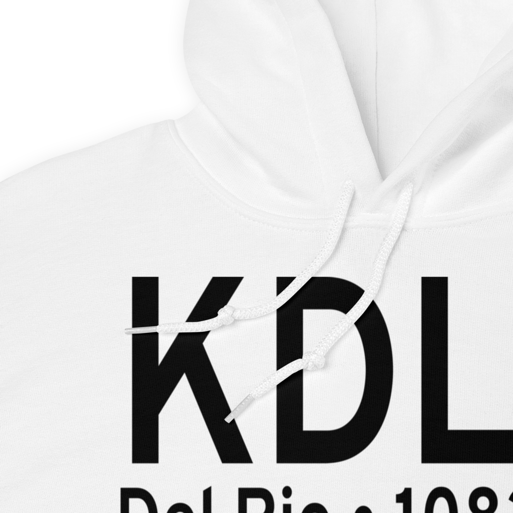 DLF Airport (KDLF) ICAO Hoodie Sweatshirt 