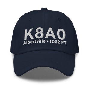 Albertville Regional Airport/Thomas J Brumlik Field (K8A0) ICAO Hat