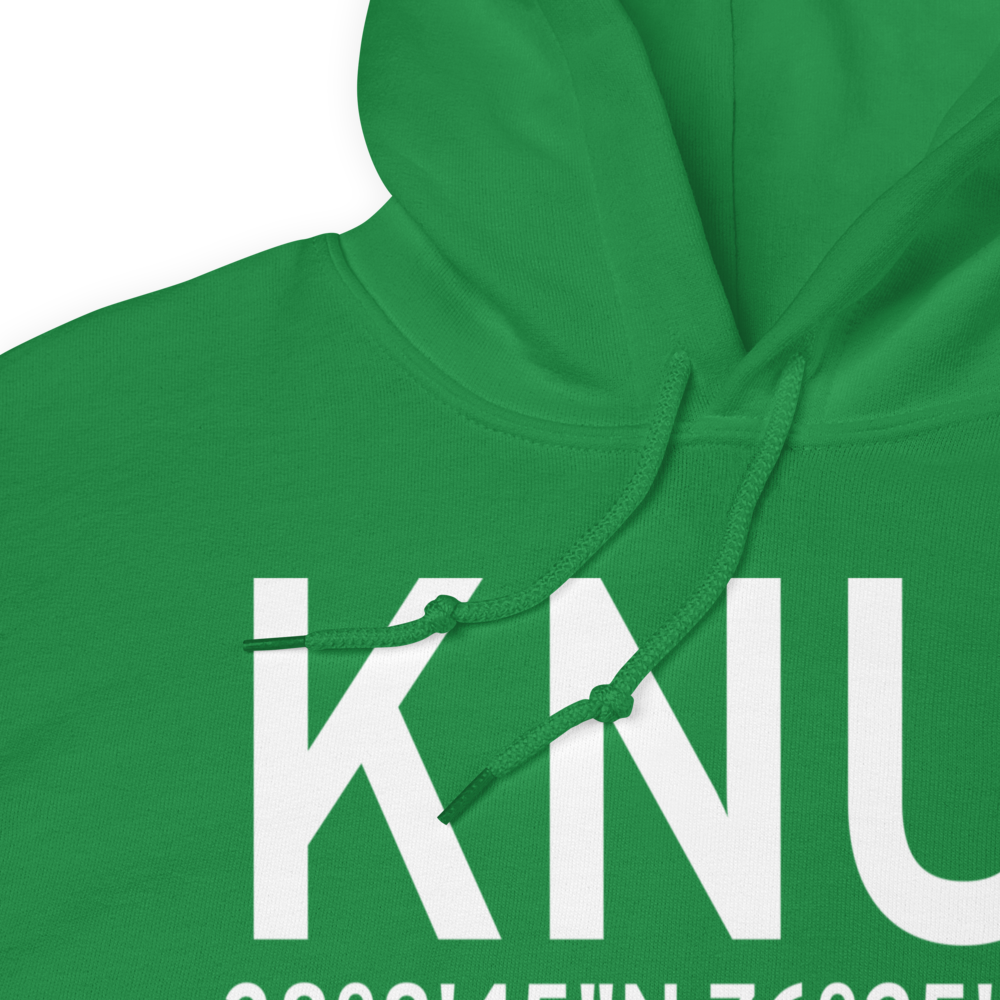 Webster Nolf Airport (KNUI) ICAO Hoodie Sweatshirt 