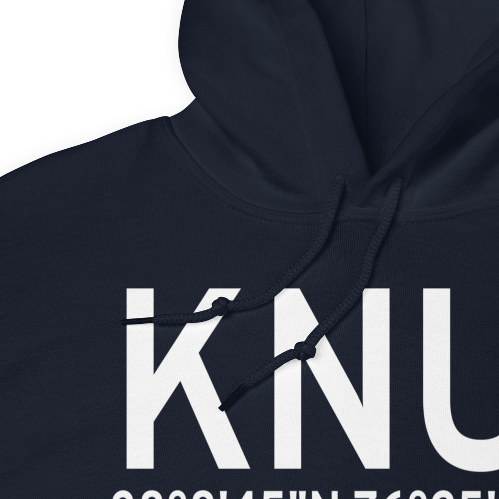 Webster Nolf Airport (KNUI) ICAO Hoodie Sweatshirt 