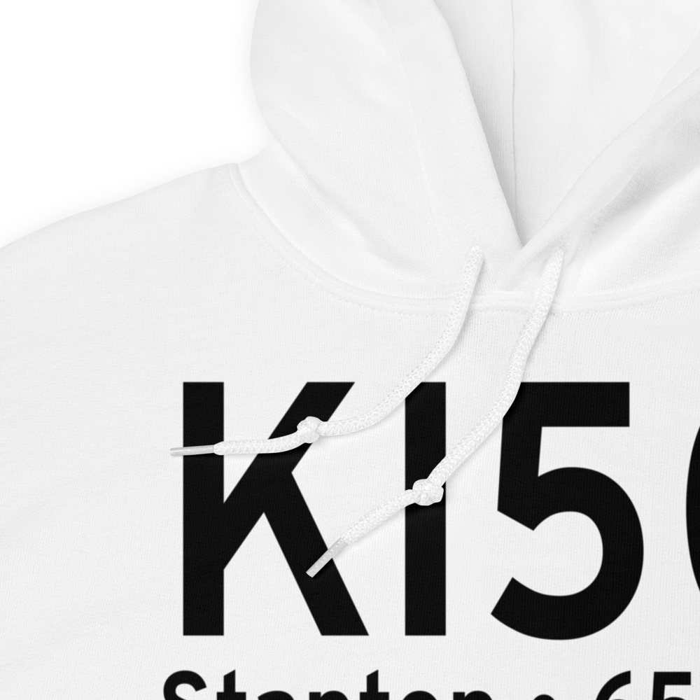 Stanton Airport (KI50) ICAO Hoodie Sweatshirt 