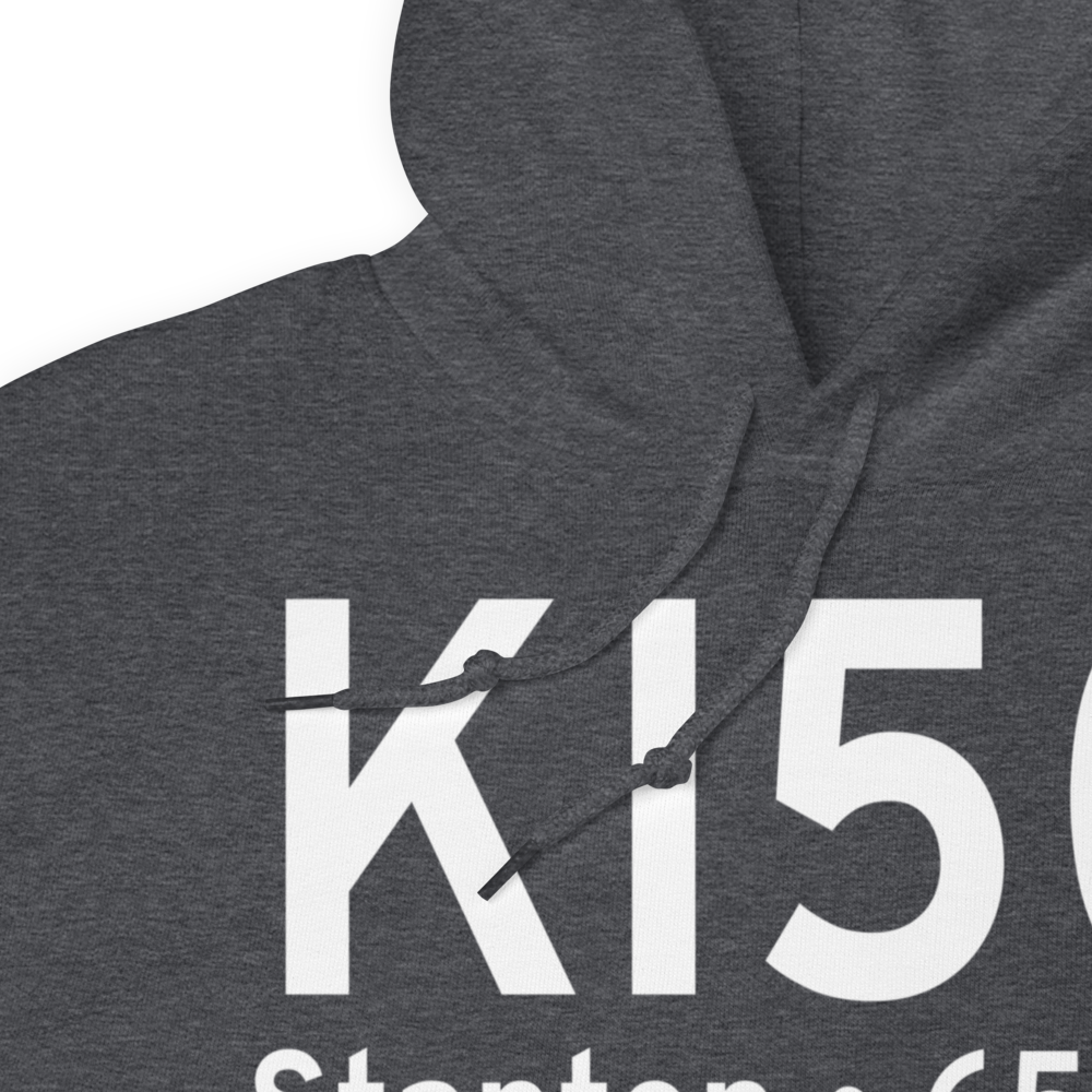 Stanton Airport (KI50) ICAO Hoodie Sweatshirt 