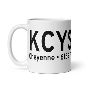 Cheyenne Regional Jerry Olson Field (KCYS) ICAO Mug