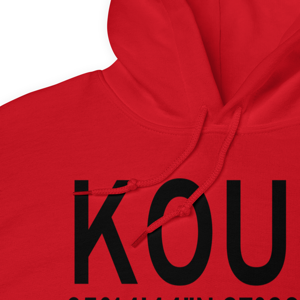 University of Oklahoma Westheimer Airport (KOUN) ICAO Hoodie Sweatshirt 