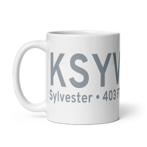Sylvester Airport (KSYV) ICAO Mug