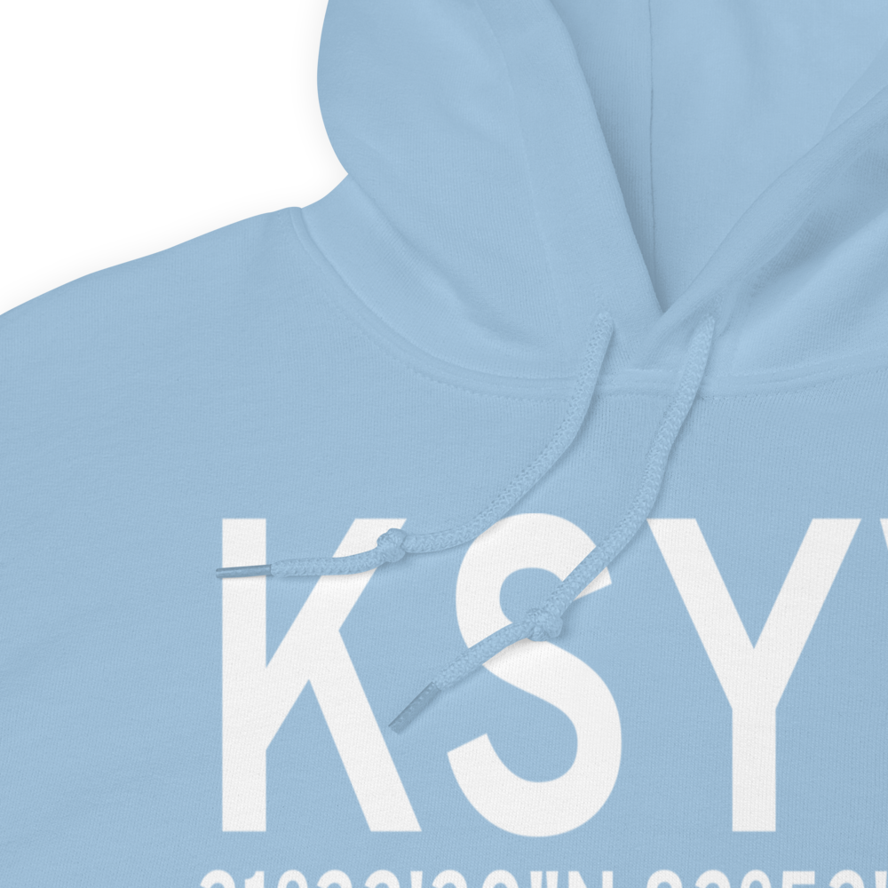 Sylvester Airport (KSYV) ICAO Hoodie Sweatshirt 