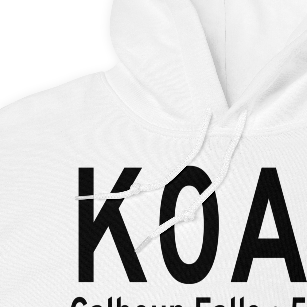 Hester Memorial Airport (K0A2) ICAO Hoodie Sweatshirt 