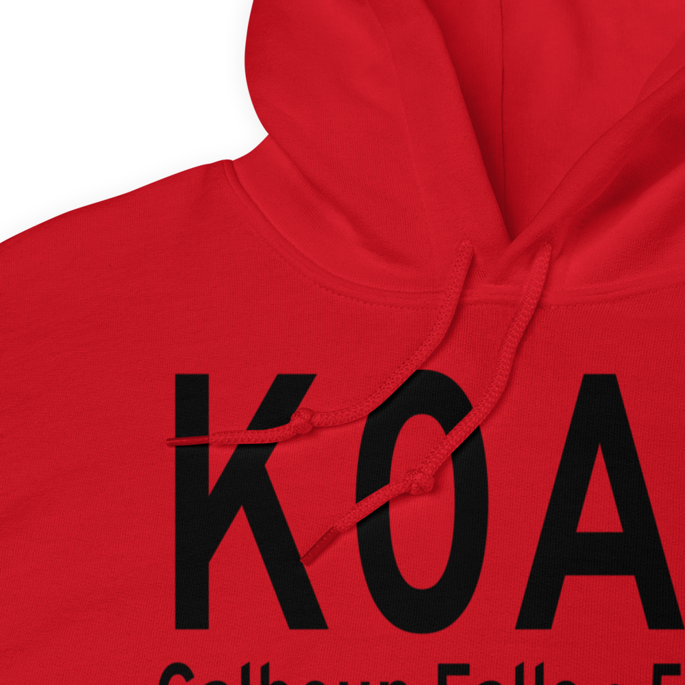 Hester Memorial Airport (K0A2) ICAO Hoodie Sweatshirt 