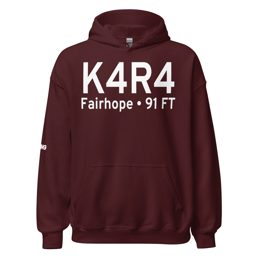H L Sonny Callahan Airport (K4R4) ICAO Hoodie Sweatshirt 