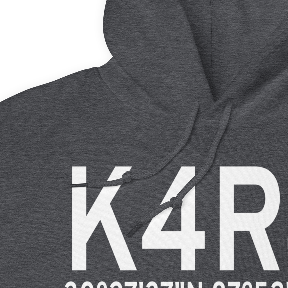 H L Sonny Callahan Airport (K4R4) ICAO Hoodie Sweatshirt 
