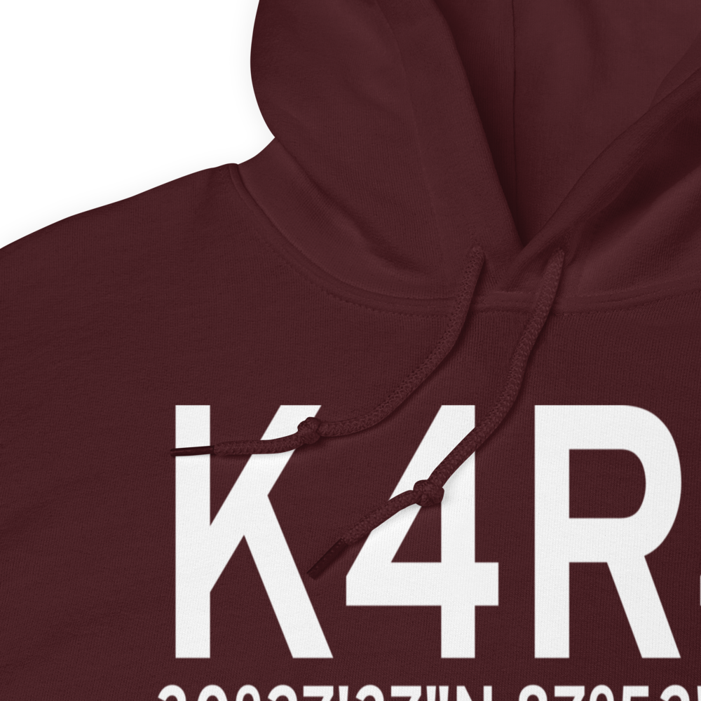 H L Sonny Callahan Airport (K4R4) ICAO Hoodie Sweatshirt 