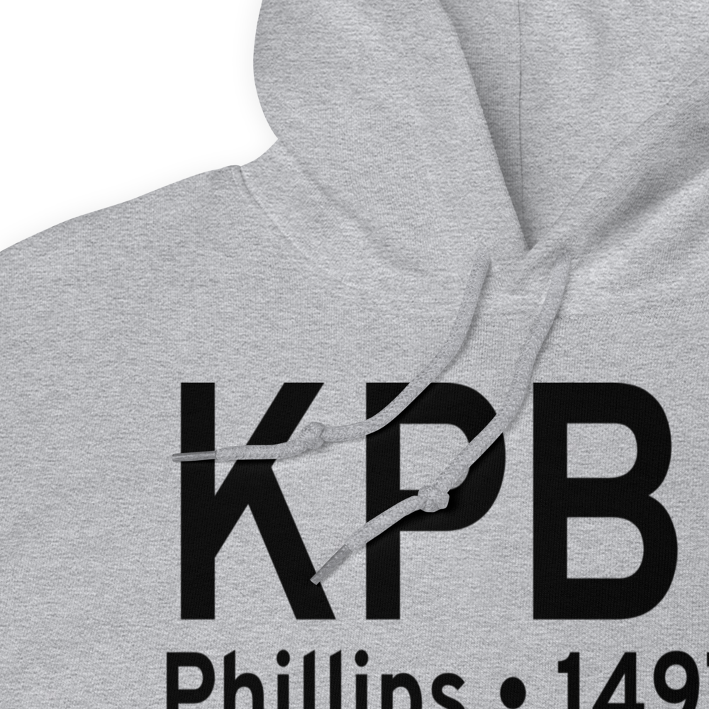 Price County Airport (KPBH) ICAO Hoodie Sweatshirt 