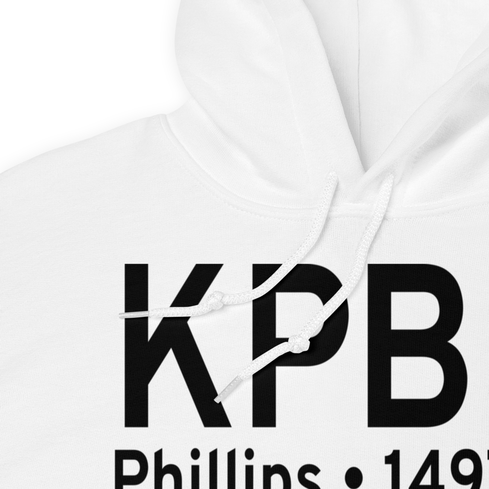 Price County Airport (KPBH) ICAO Hoodie Sweatshirt 