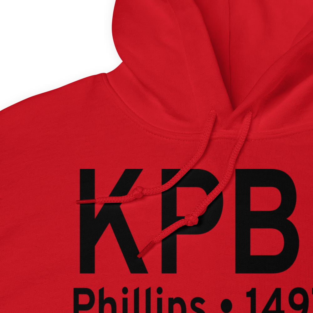 Price County Airport (KPBH) ICAO Hoodie Sweatshirt 