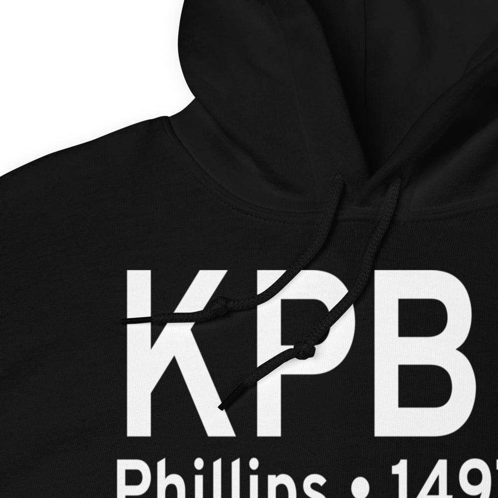 Price County Airport (KPBH) ICAO Hoodie Sweatshirt 