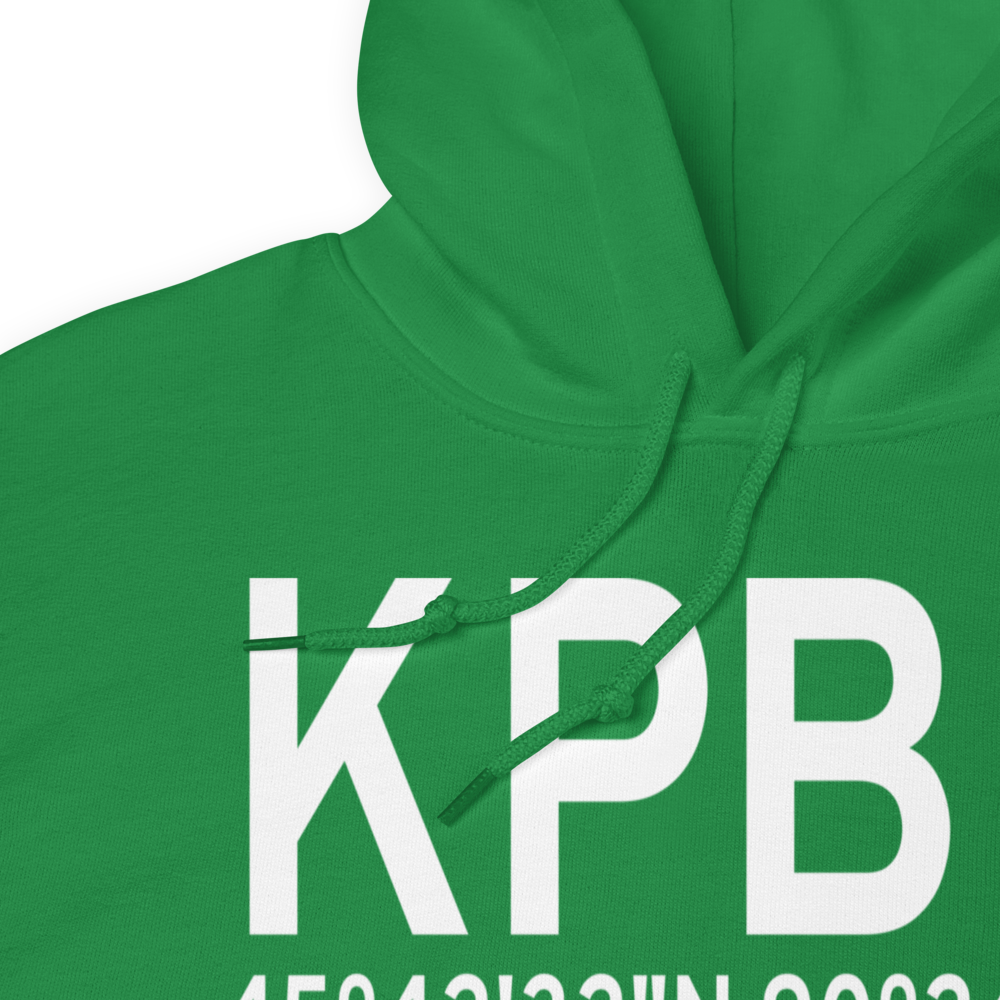 Price County Airport (KPBH) ICAO Hoodie Sweatshirt 