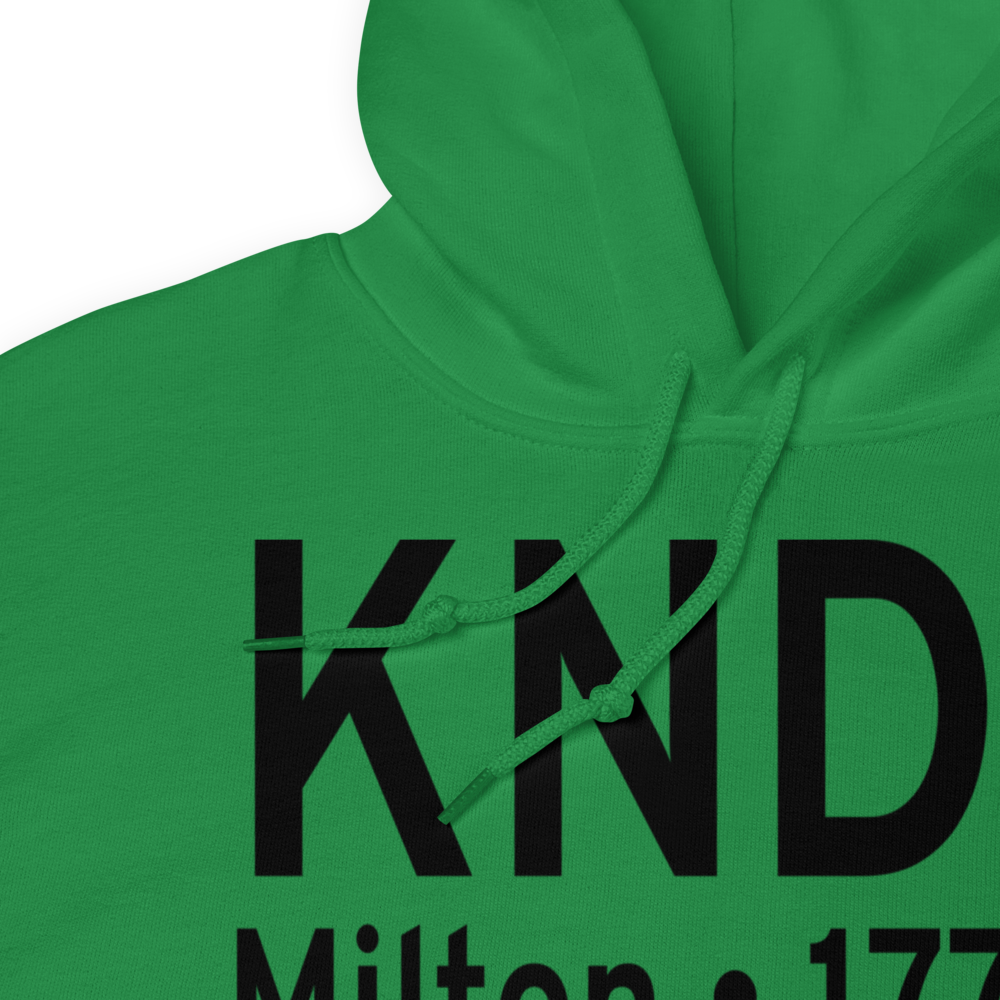 Whiting Field Naval Air Station South Airport (KNDZ) ICAO Hoodie Sweatshirt 