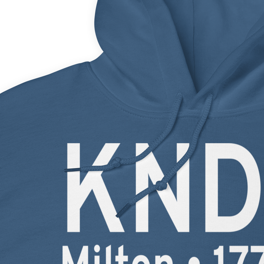 Whiting Field Naval Air Station South Airport (KNDZ) ICAO Hoodie Sweatshirt 