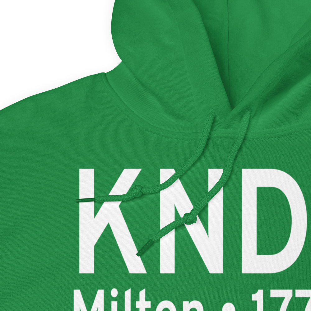 Whiting Field Naval Air Station South Airport (KNDZ) ICAO Hoodie Sweatshirt 