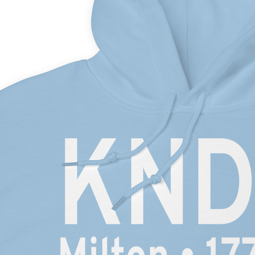 Whiting Field Naval Air Station South Airport (KNDZ) ICAO Hoodie Sweatshirt 