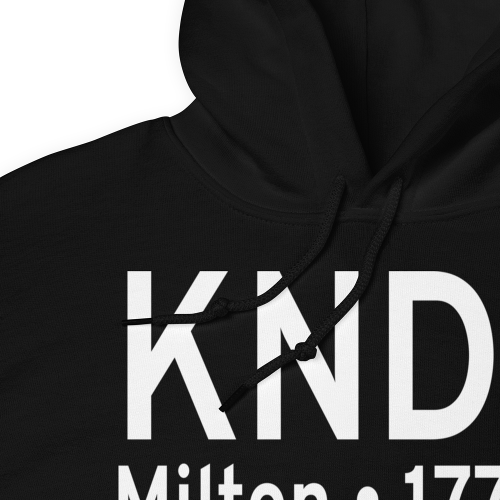 Whiting Field Naval Air Station South Airport (KNDZ) ICAO Hoodie Sweatshirt 