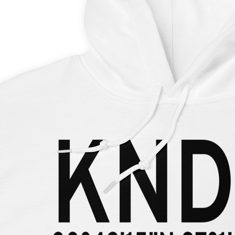 Whiting Field Naval Air Station South Airport (KNDZ) ICAO Hoodie Sweatshirt 
