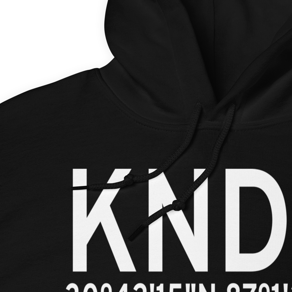 Whiting Field Naval Air Station South Airport (KNDZ) ICAO Hoodie Sweatshirt 