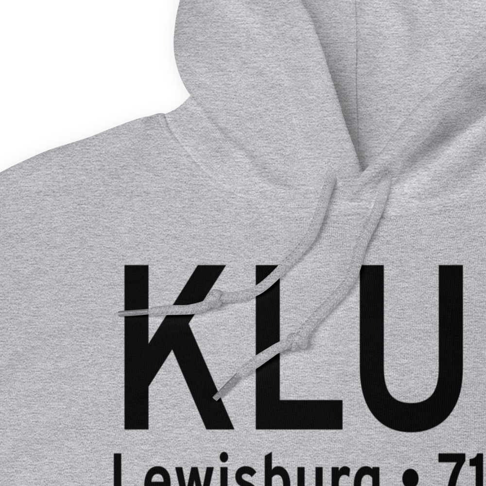 Ellington Airport (KLUG) ICAO Hoodie Sweatshirt 