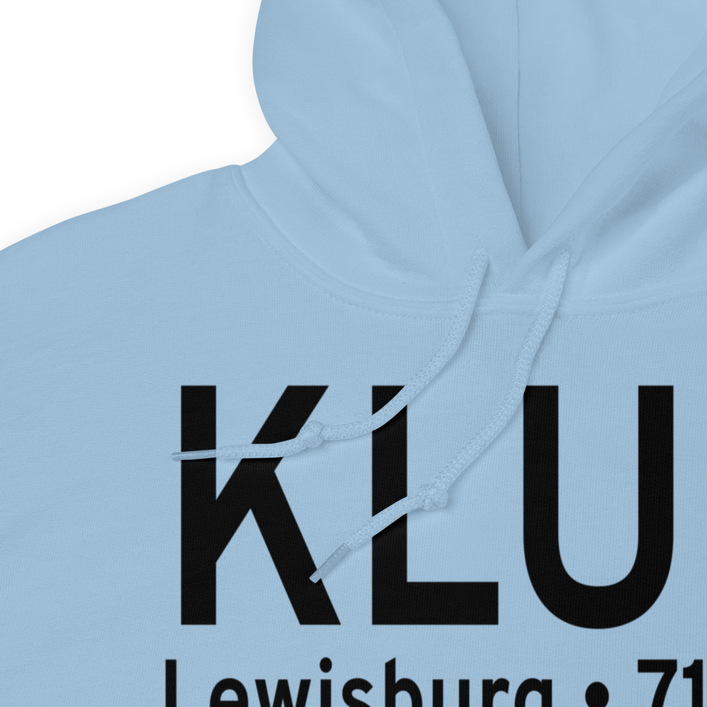 Ellington Airport (KLUG) ICAO Hoodie Sweatshirt 