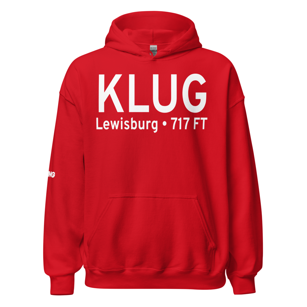 Ellington Airport (KLUG) ICAO Hoodie Sweatshirt 