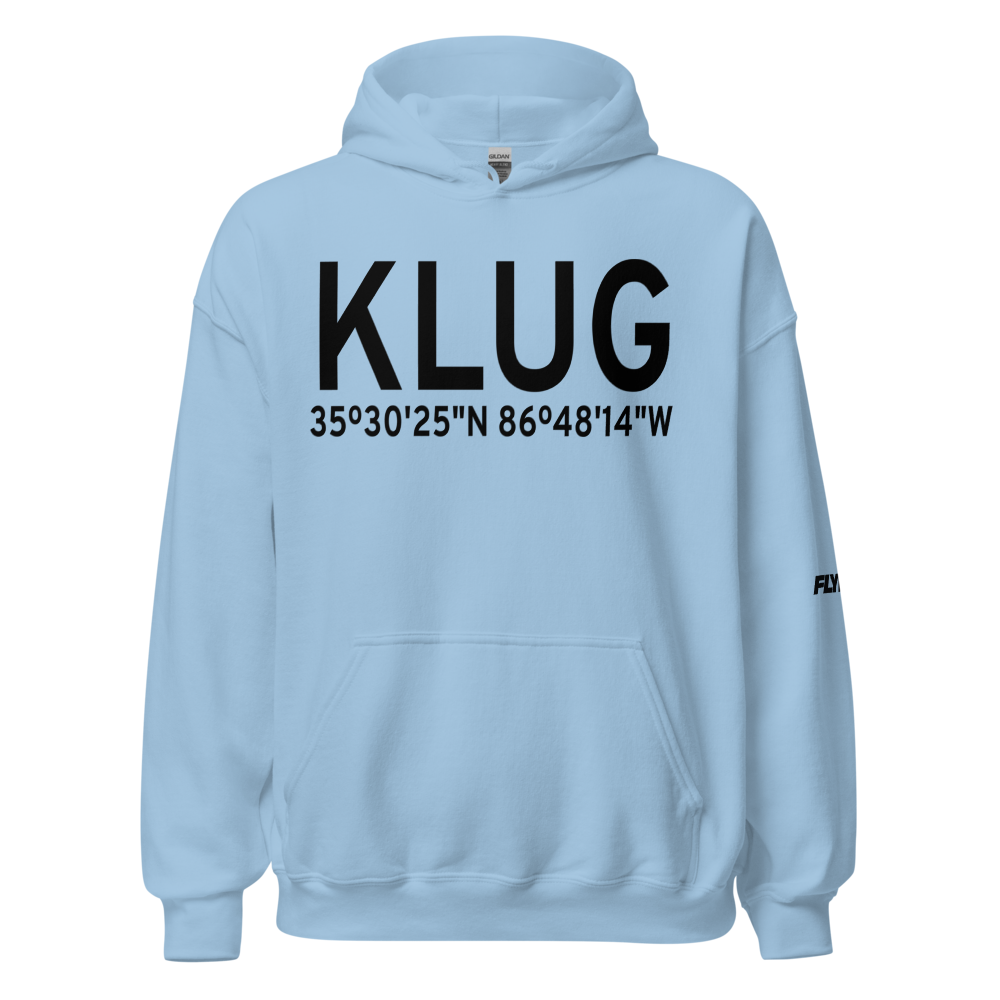 Ellington Airport (KLUG) ICAO Hoodie Sweatshirt 
