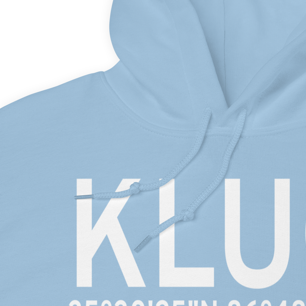 Ellington Airport (KLUG) ICAO Hoodie Sweatshirt 