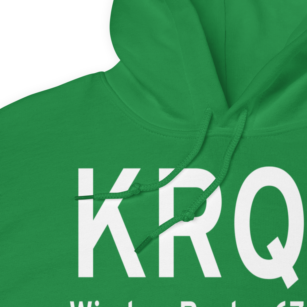 Window Rock Airport (KRQE) ICAO Hoodie Sweatshirt 