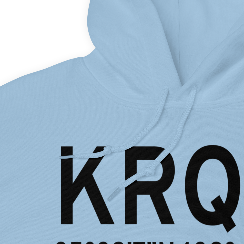 Window Rock Airport (KRQE) ICAO Hoodie Sweatshirt 