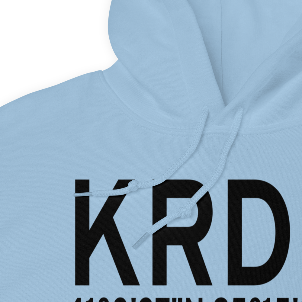 Red Oak Municipal Airport (KRDK) ICAO Hoodie Sweatshirt 