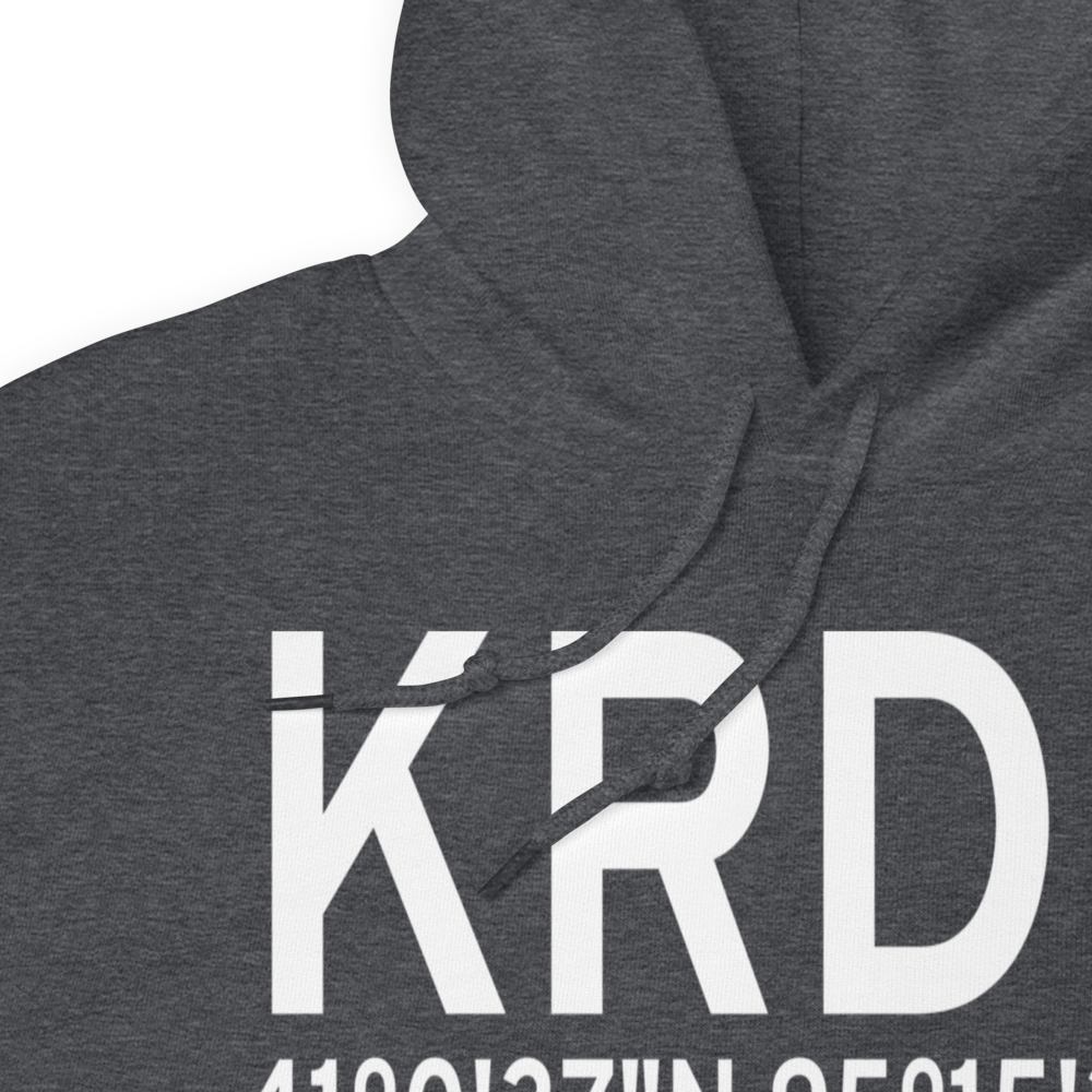 Red Oak Municipal Airport (KRDK) ICAO Hoodie Sweatshirt 
