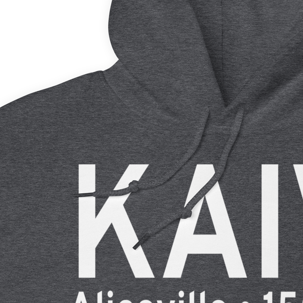 George Downer Airport (KAIV) ICAO Hoodie Sweatshirt 