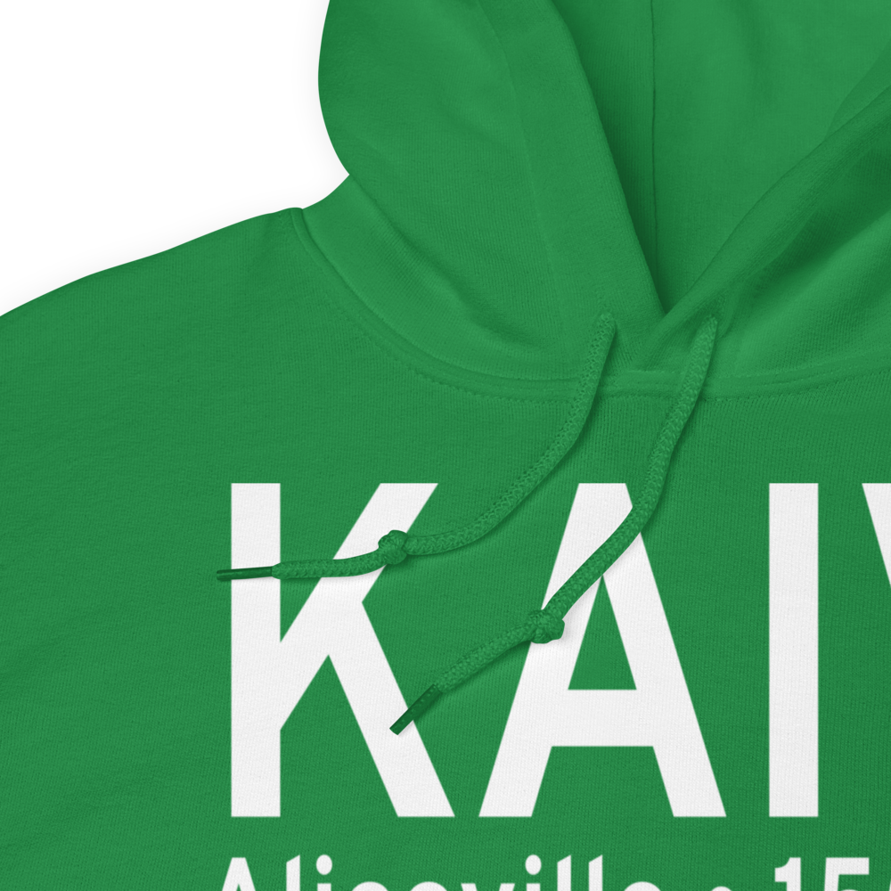 George Downer Airport (KAIV) ICAO Hoodie Sweatshirt 