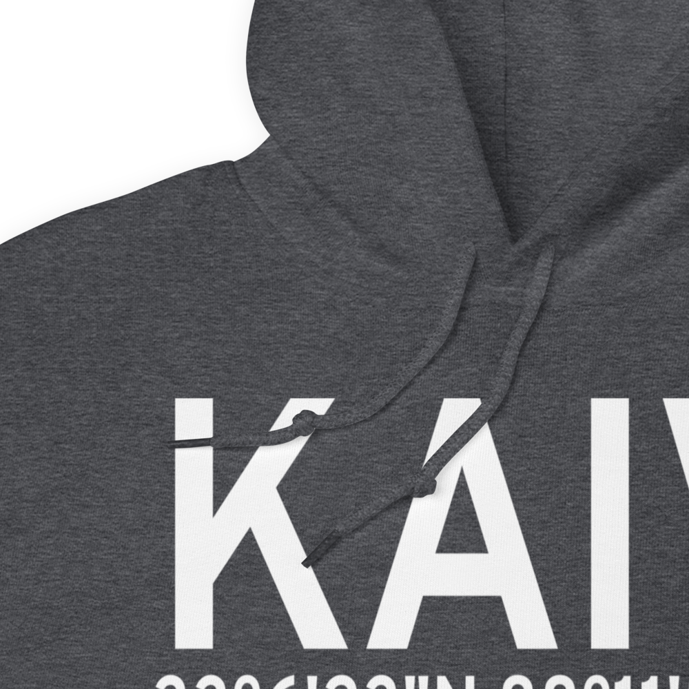George Downer Airport (KAIV) ICAO Hoodie Sweatshirt 