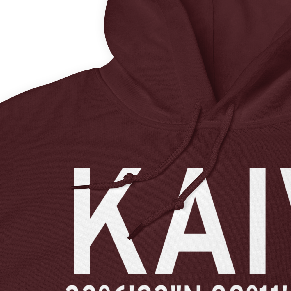 George Downer Airport (KAIV) ICAO Hoodie Sweatshirt 